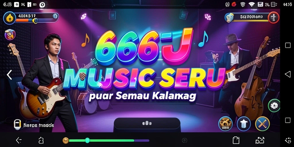 Tampilan menarik dari gameplay yang seru di 666J.