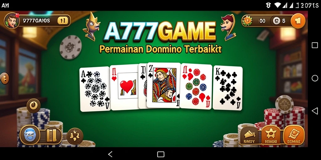 Tampilan menarik dari gameplay A777GAME yang seru.