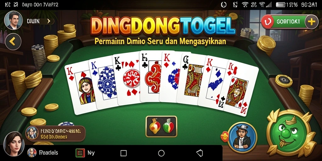 Tampilan gameplay seru DINGDONGTOGEL yang menegangkan.
