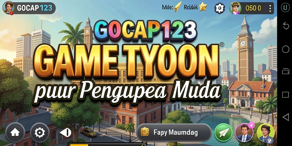 Screenshot GOCAP123 menampilkan pengalaman bermain Tycoon yang seru.