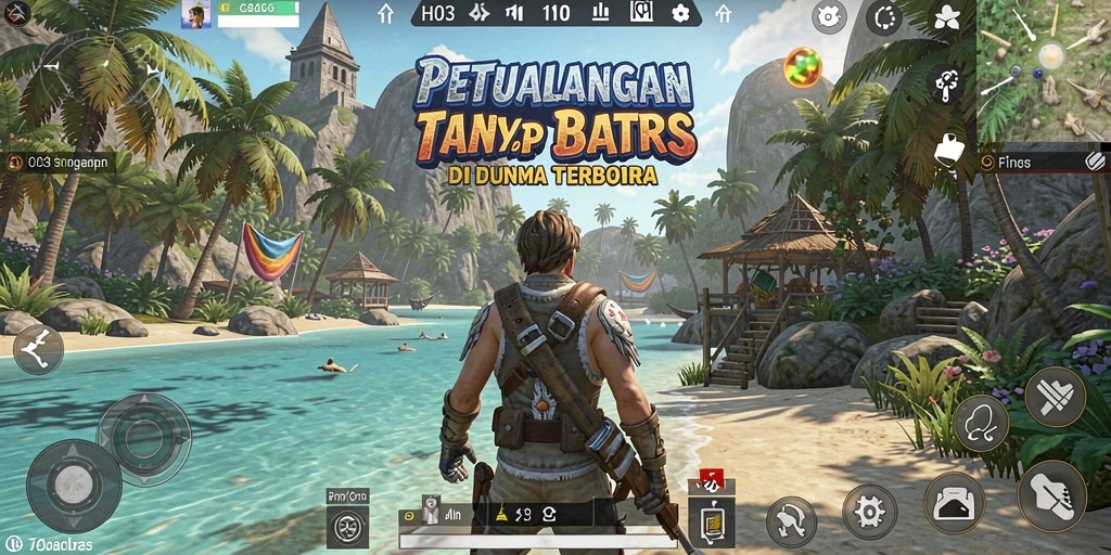 Gameplay H03 menunjukkan kebebasan berpetualang di dunia terbuka.