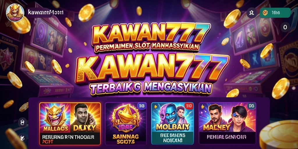 Tampilan gameplay seru dari KAWAN777 dalam aksi slot.