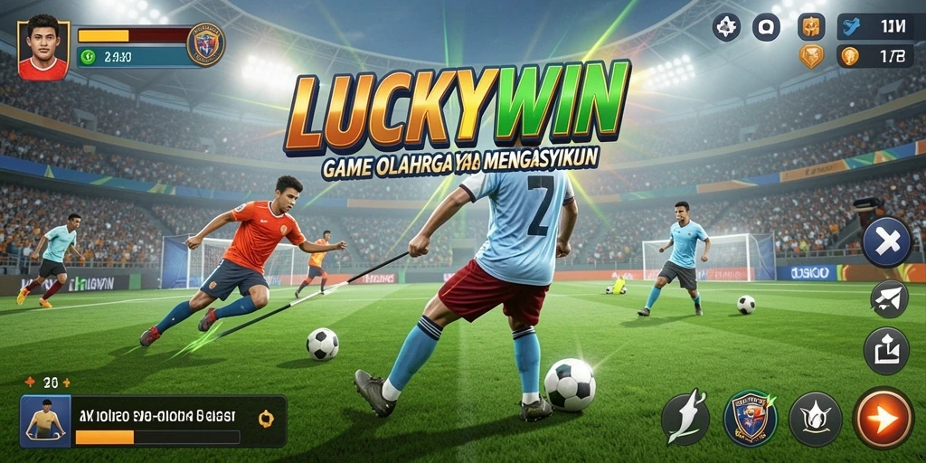 Gameplay LUCKYWIN yang mendebarkan dalam olahraga.