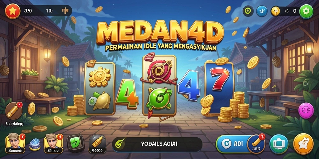 Tampilan screenshot MEDAN4D menampilkan gameplay Idle yang menarik.