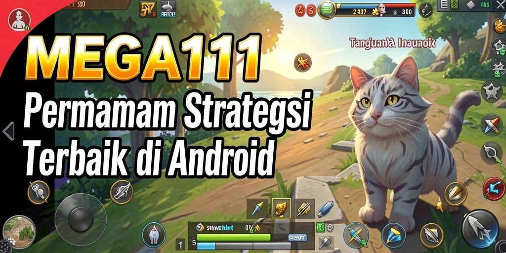 Screenshot permainan MEGA111 menunjukkan aksi seru dalam strategi SLG.