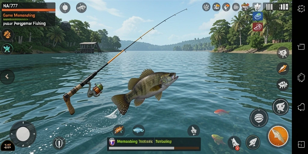 Tampilkan gameplay memancing yang seru di NA777.