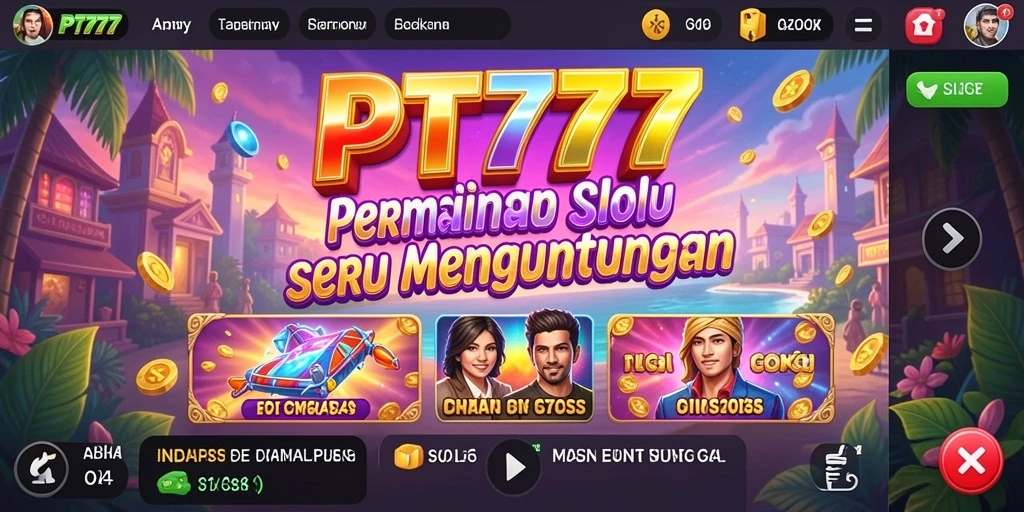 Tangkapan layar dari gameplay PT777 yang menarik dan mengasyikkan.