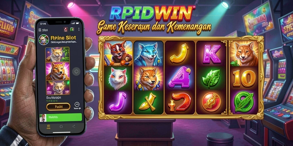 Tampilan menarik dari gameplay slot RPIDWIN yang seru.