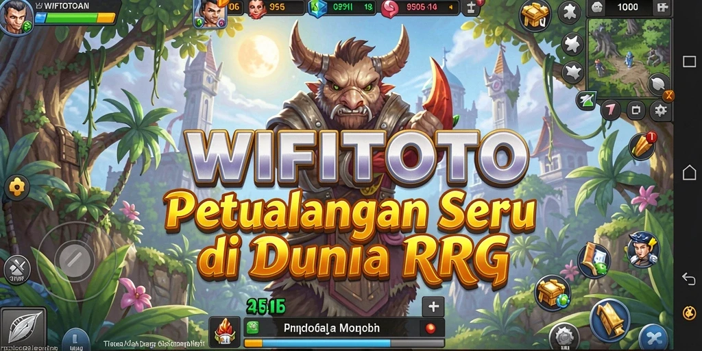 Gameplay seru dalam dunia RPG yang luas di WIFITOTO.